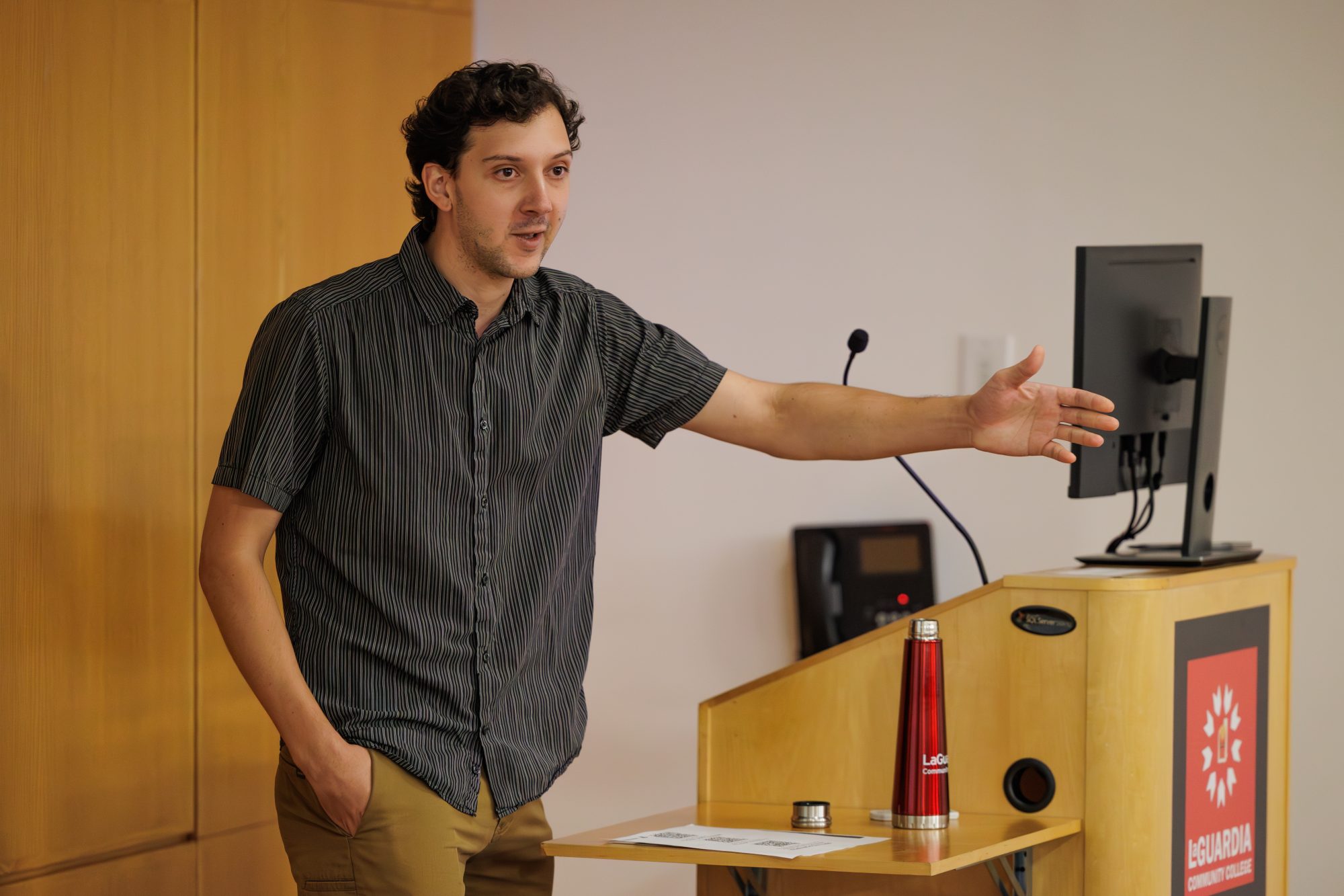 Decarbonize CUNY Town Hall (credit Paul Frangipane)