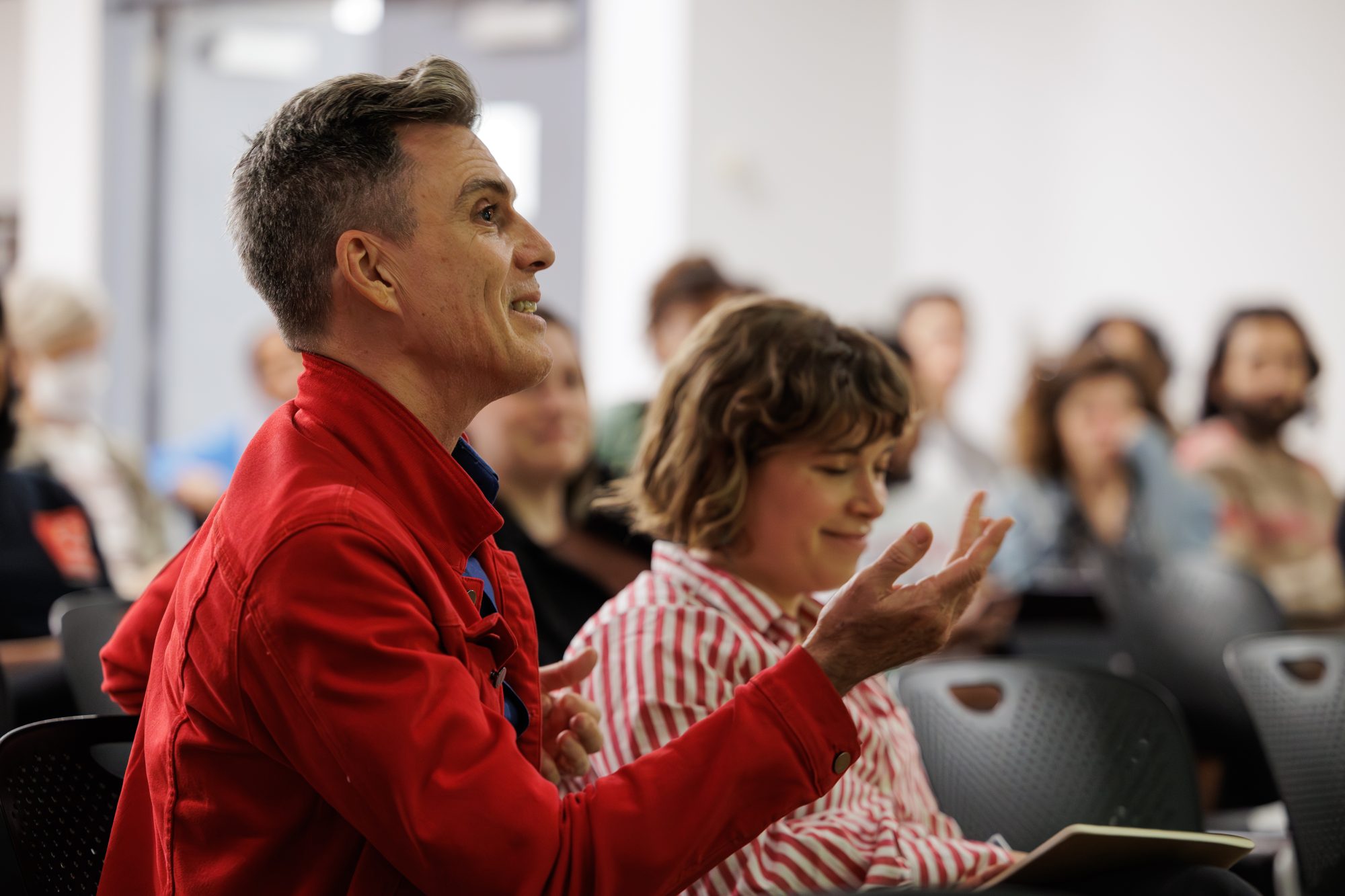 Decarbonize CUNY Town Hall (credit Paul Frangipane)