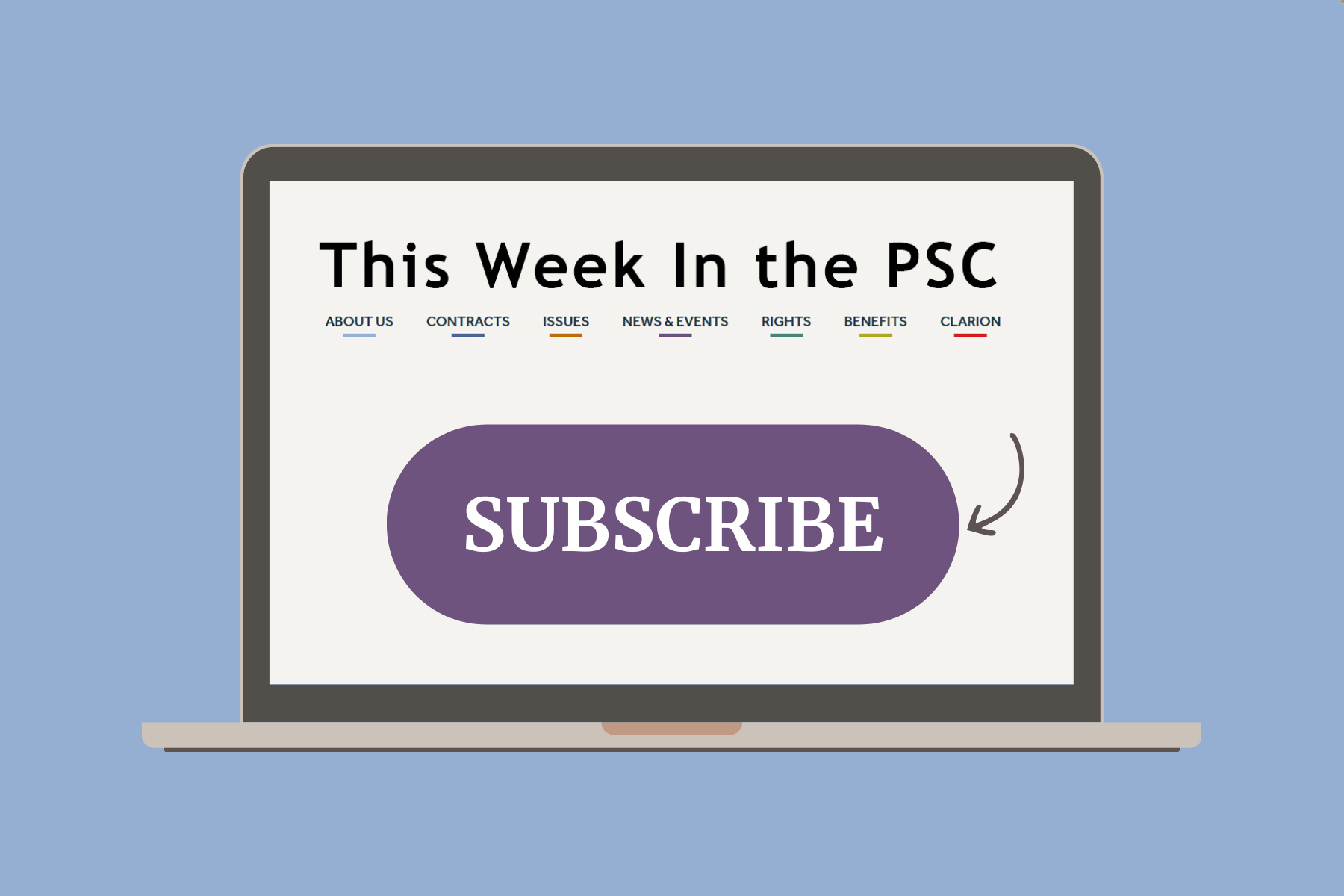 Sign up for the PSC's E-Newsletter.